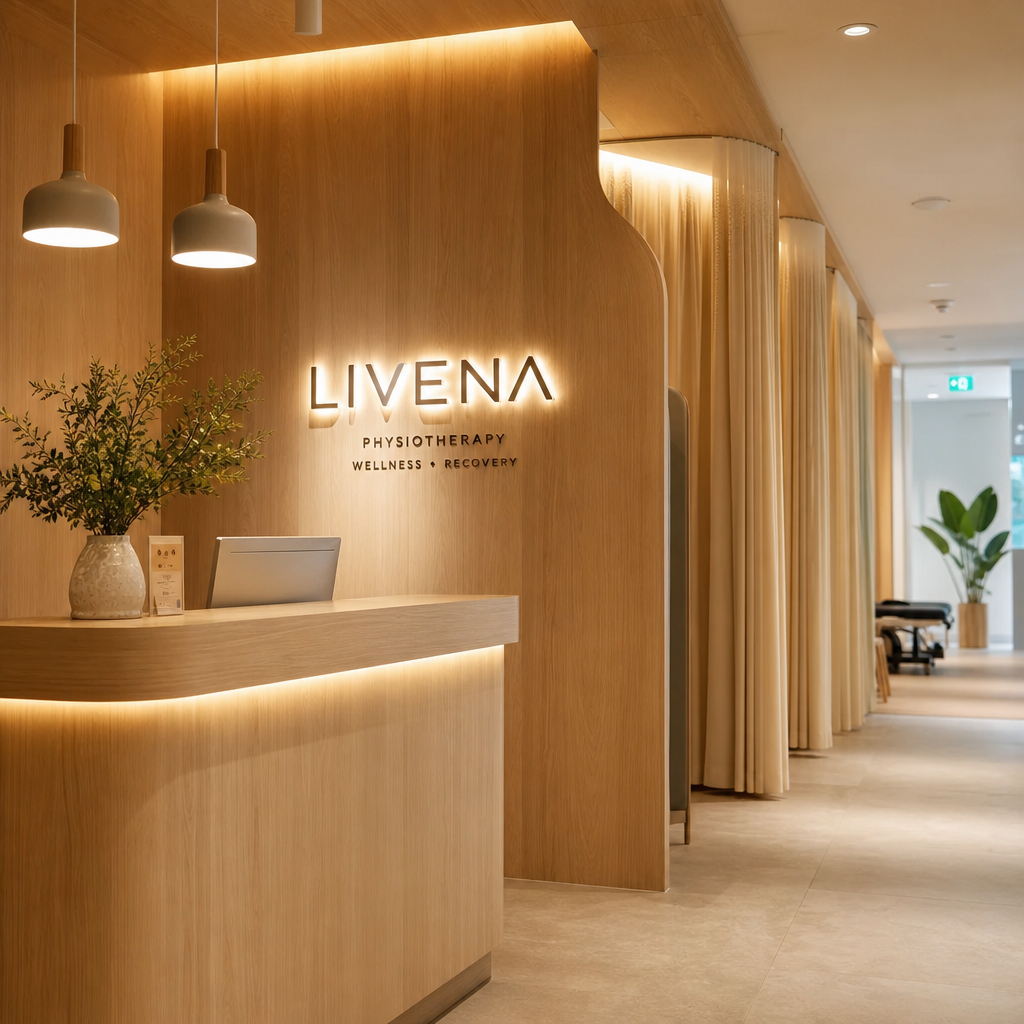 Interior de la clínica Livena